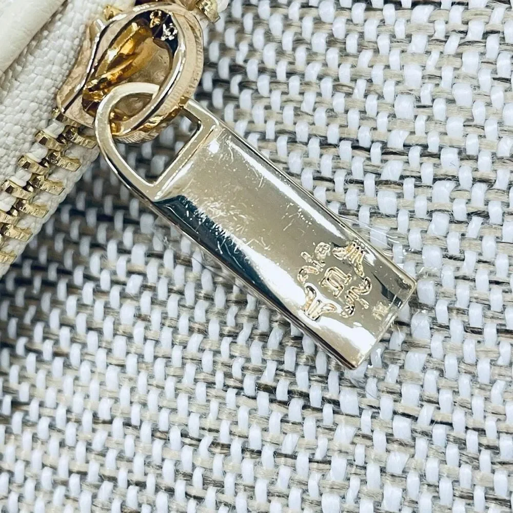 NWT Nanette Lepore Off White Hands-Free Bracelet Wallet Cardholder Keyholder